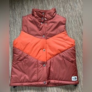 The North Face Rust Puffer Vest